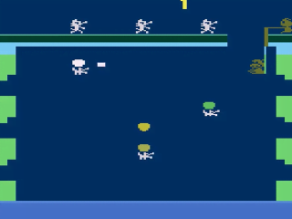 Pooyan title screen for Atari 2600